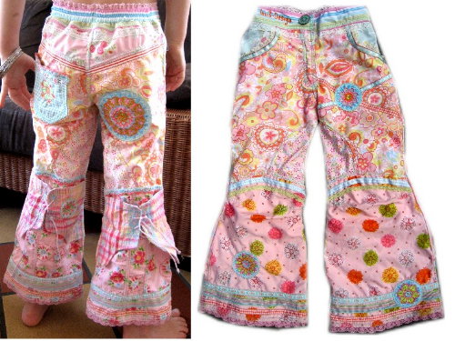 WANDA Schrzenhose Farbenmix Schnitt & Inuit Design