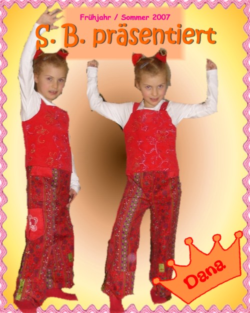 Dana nochmals angezogen