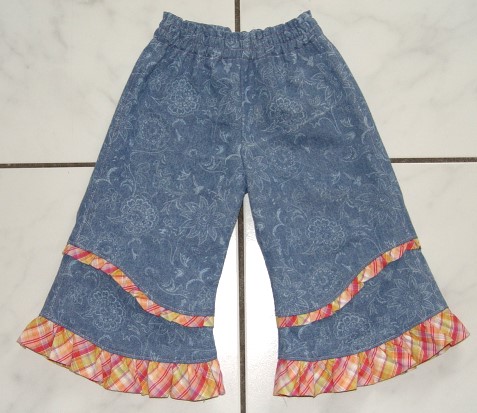 Greetje-Hose mit Rsche