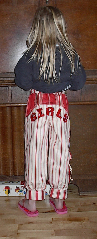 Hier kommt das "Baseball"-Girl!