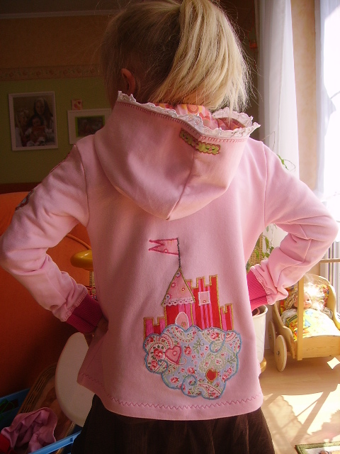 Sweatjacke mit Tddel