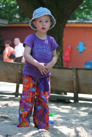 Hose am Modell