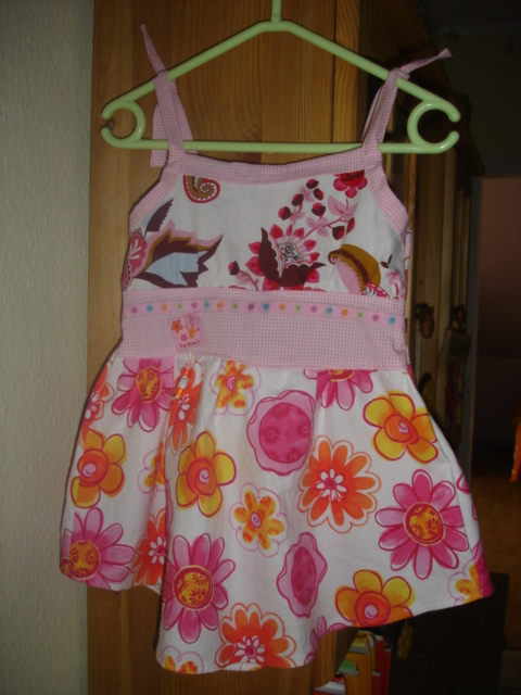 Blusentop als Kleid
