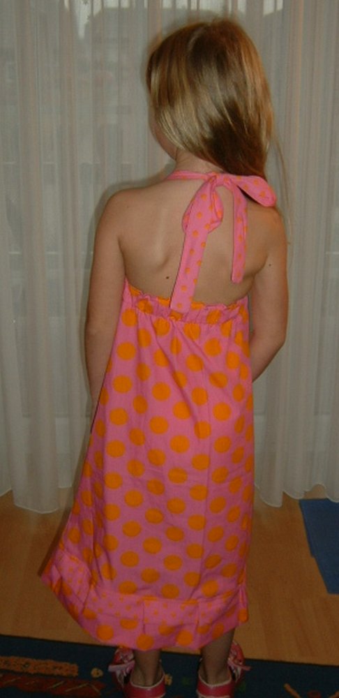 Pnktchen Neckholder von hinten...
