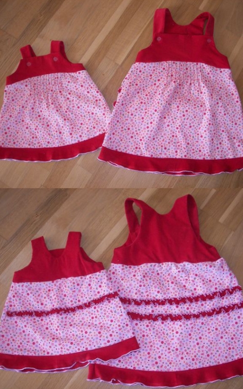 Ottobre Kleidchen im Partnerlook