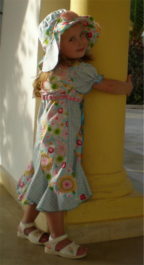 Hier noch mal das Kleid