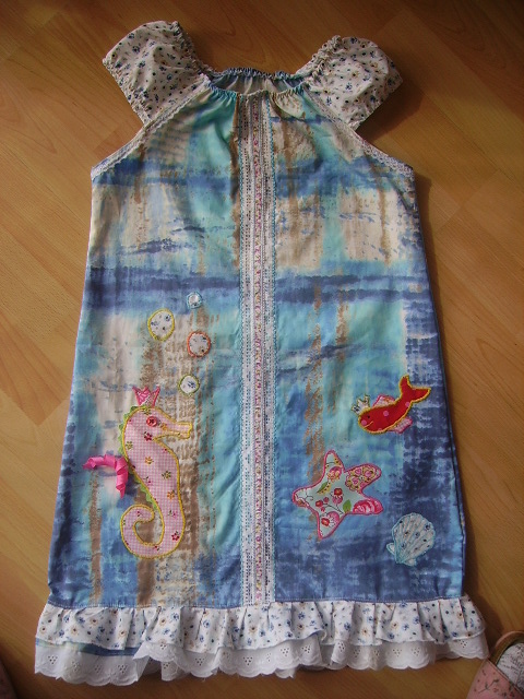 Meereswelt- Kleid