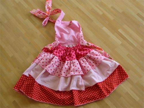 Brownstuff Kleid von hinten