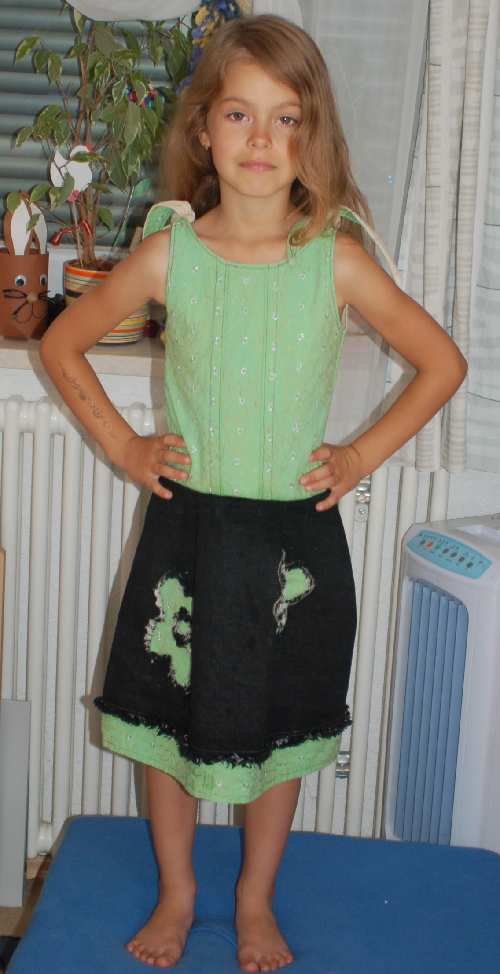 Das ganze Kleid