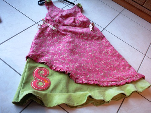 Geeske in pink und lime