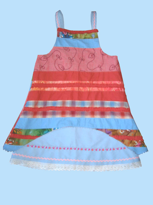 Doppel - Marieke aus Patchworkstoff