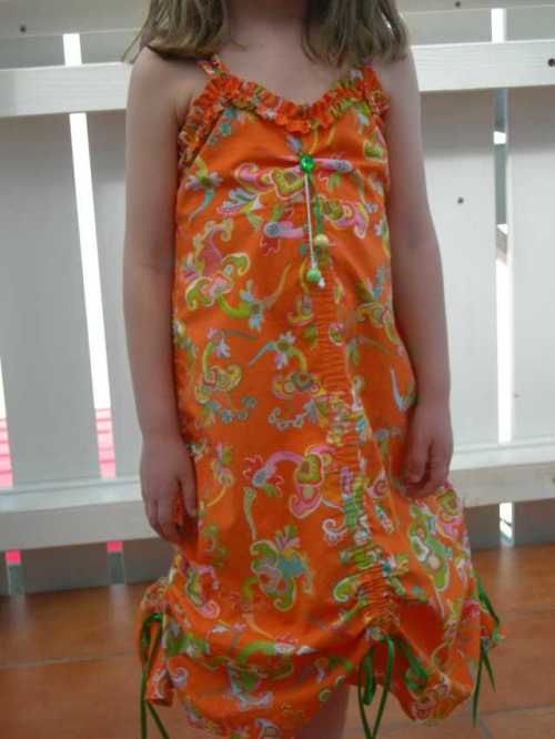 Kleid aus Ikea Stoff