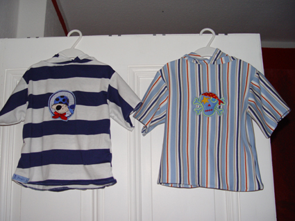 2 Piratenshirts fr kleine