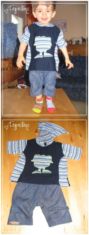 Imke T-Shirt und Ottobre Jeans
