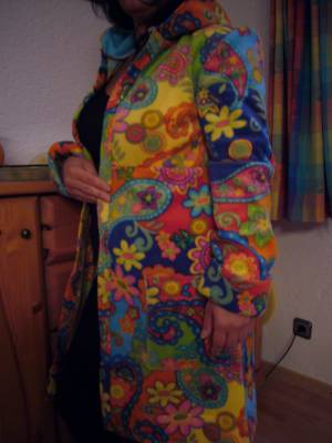 Burda Mantel mit Fee Kapuze