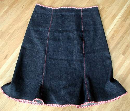 Jeans Rock fr Groe