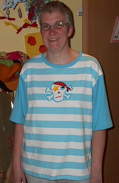 Auf's T-Shirt verbannt!