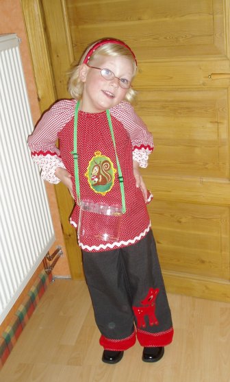 ...und noch einmal am Kind...