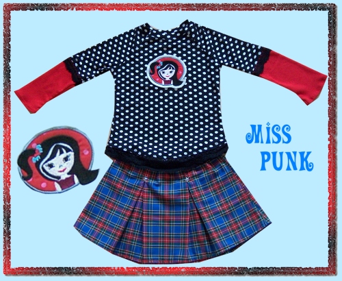 Unsere erste punky Sachen.