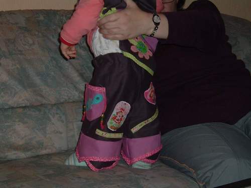 und die Weeke Hose von hinten