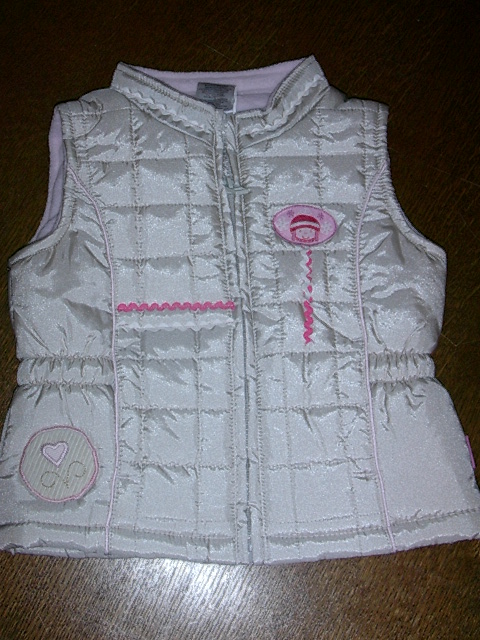 Gepimte rosa - beige Front die Erste