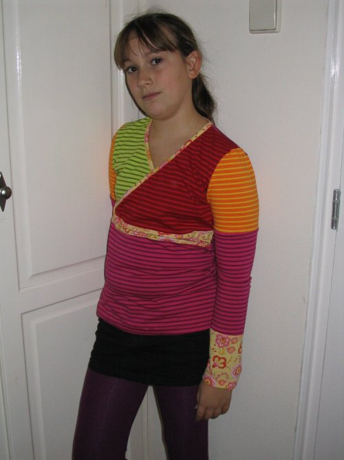 Ein Wickelshirt fur Nienke...