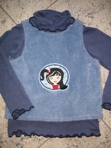 Pullunder mit Shirt