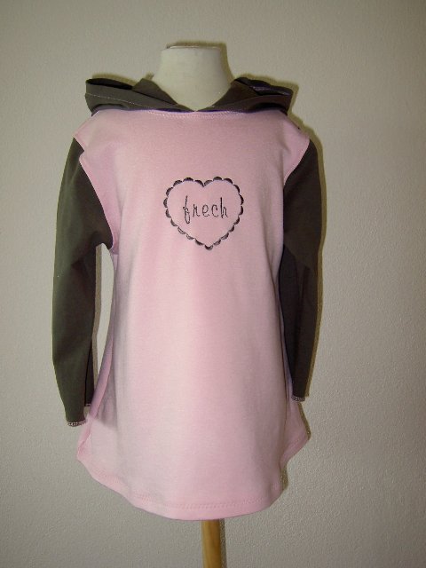 Unsere erste Jule in rosa und braun