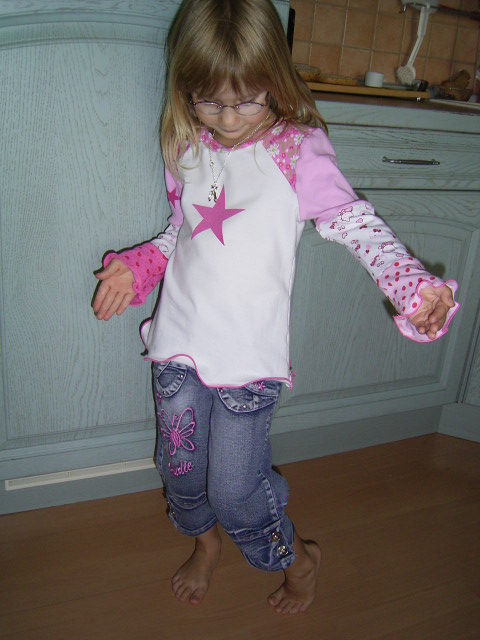 Ein glckliches Model...