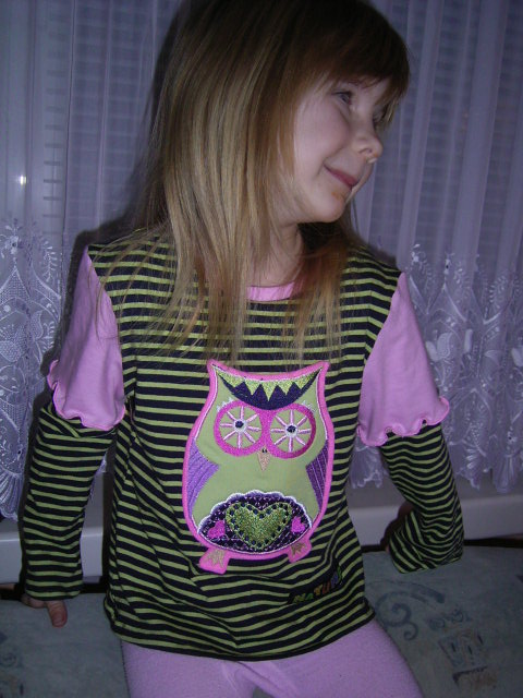 Antonia mit Eule ....