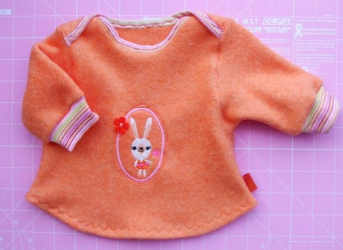 Babyhannel ohne Zipfel