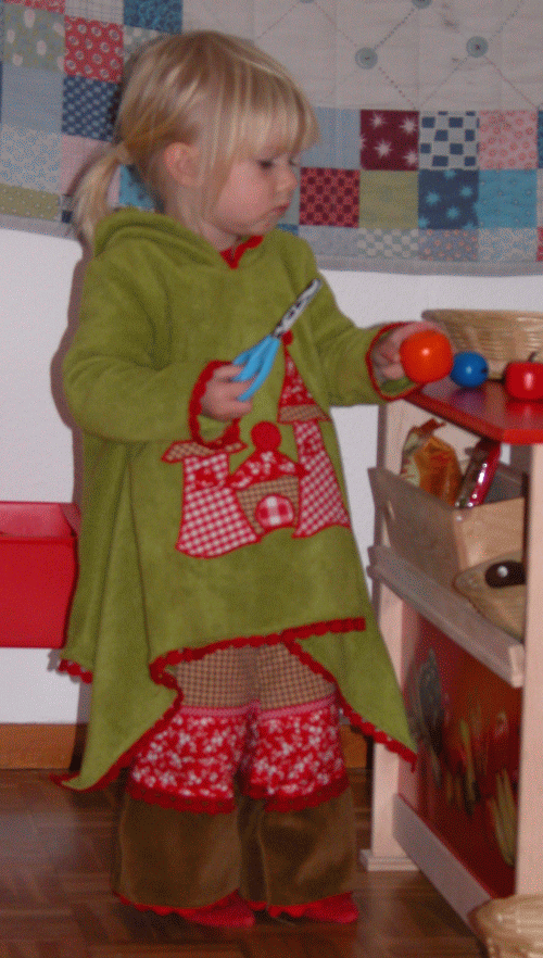 Chaos-Pulli am Kind...