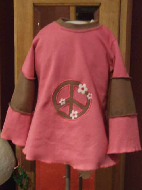 Olivia als Shirt  PEACE !