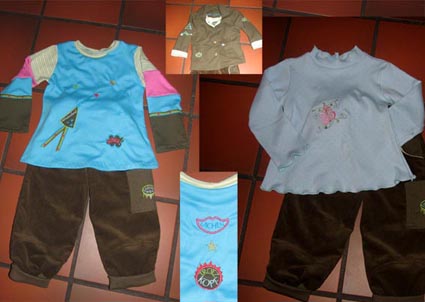 Hier nun die Shirts