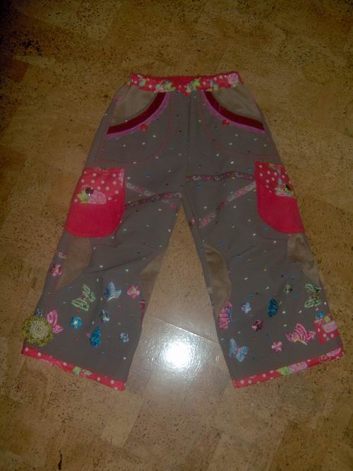 Eine bunte Hose wollte Sina