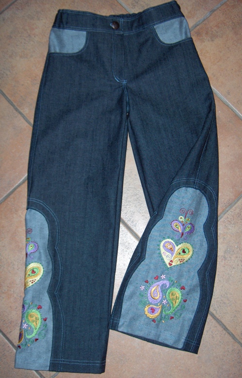 Paisley-Jeans