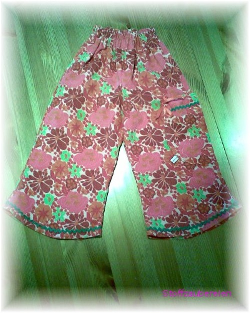 farbenfrohe Hose