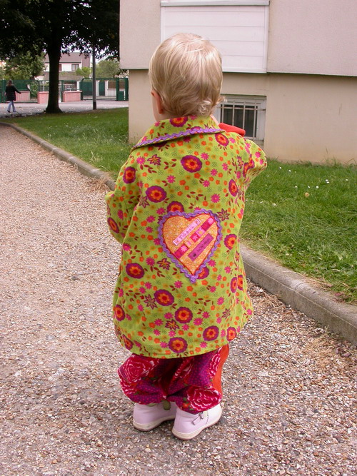 Hier die Jacke nochmal von hinten