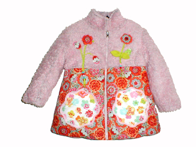 Die andere Seite von der Jacke.