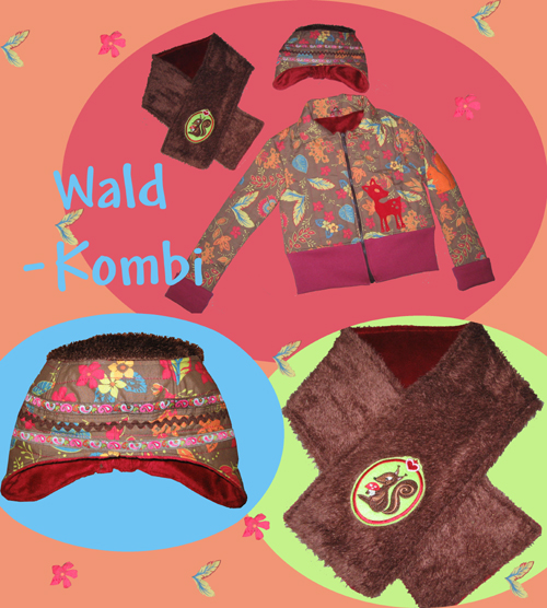 Wald - Winterjacke fr Marie