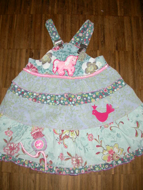 Einhorn-Kleid in Gr.104