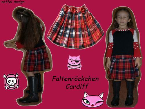 Faltenrckchen ala Cardiff