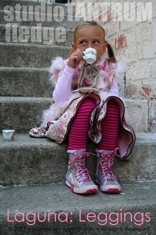 Hauptsache Rock, aber auch Leggings sind dabei