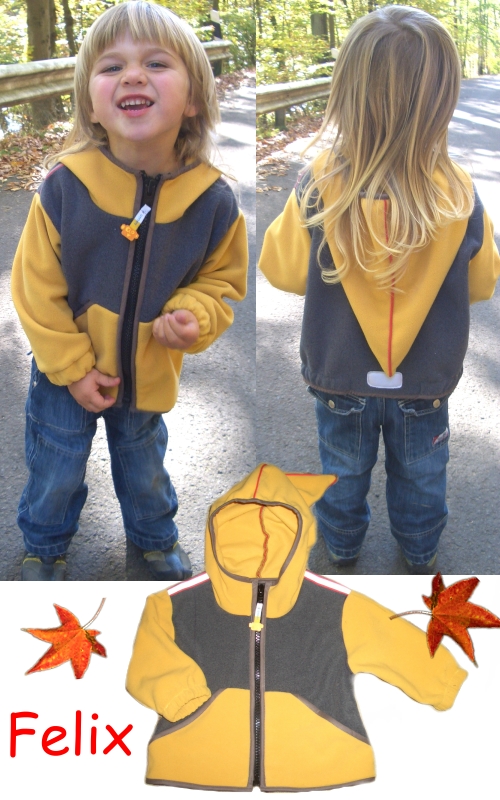 Felixjacke aus Fleece