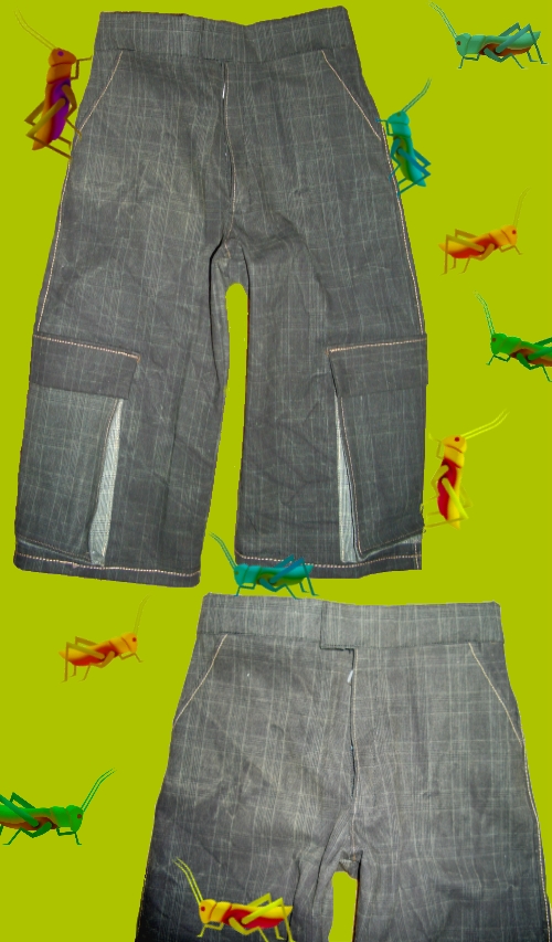 eine schlichte Hose