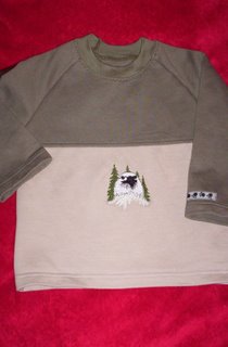 Groer Pulli ganz klein...