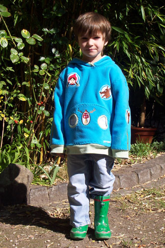Ottobre Pulli mit Mrchenwald