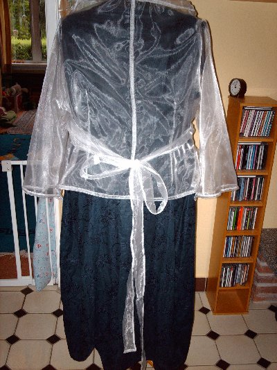 Kleid von Hinten...