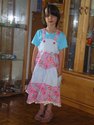 mein 1.Selbstgenhtes Kleid