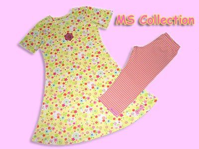 Jerseykleid Olivia mit Leggings